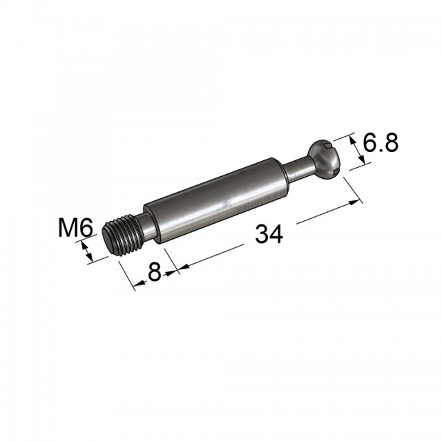 CONNECTING BOLT / M6 B34 L8